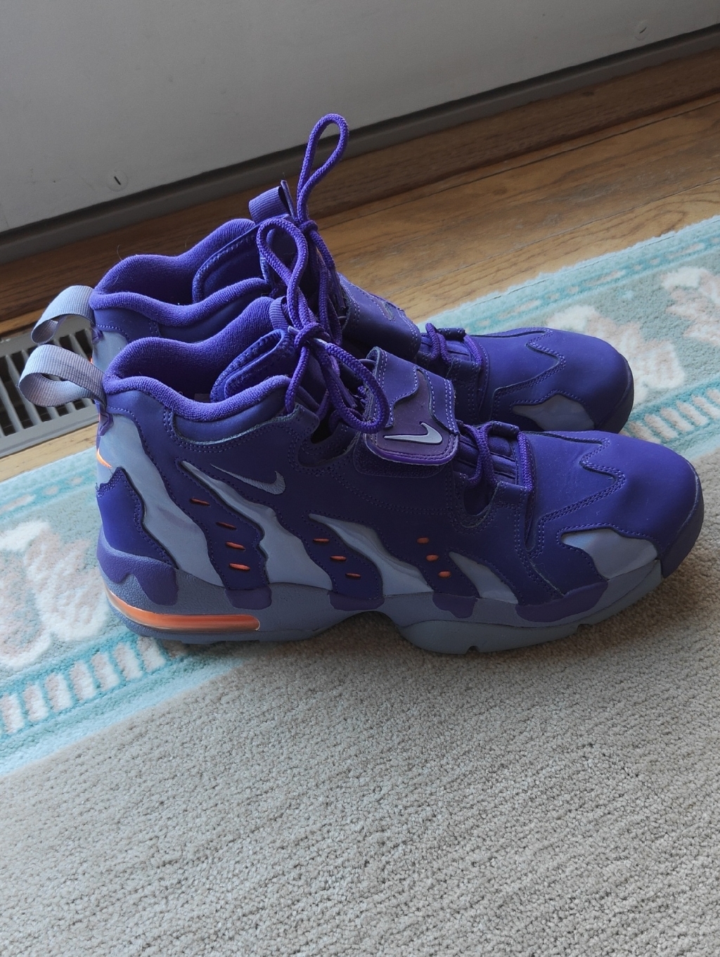 Nike Air Dt Max 96 Court Purple Atomic Orange Mens 13